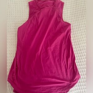 Lululemon sculpt tank top in sonic pink
